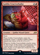 Goblin Cruciverbalist [Unfinity] Foil