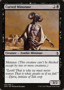 Cursed Minotaur [Amonkhet] Foil