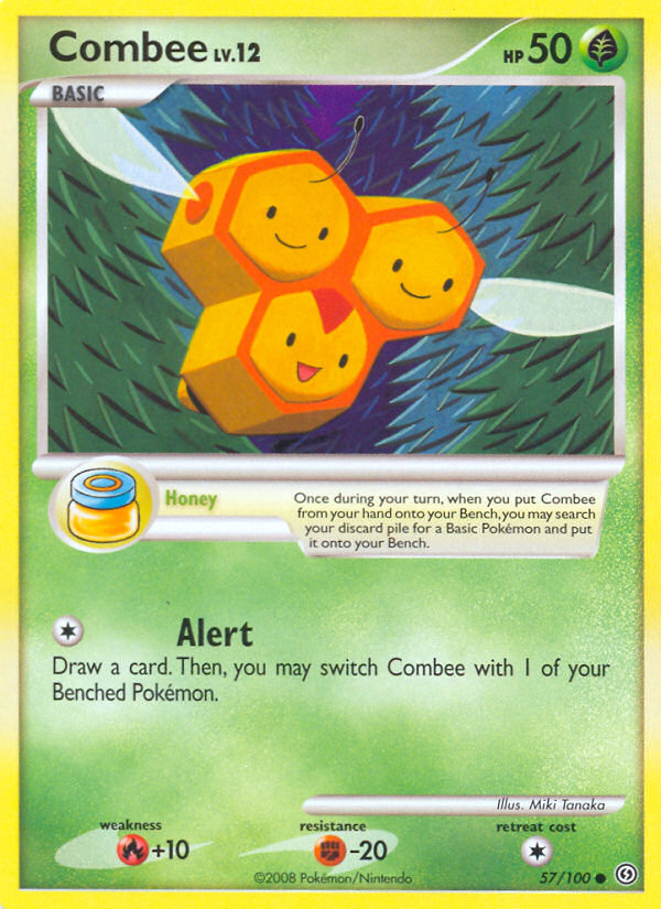 Combee (57/100) [Diamond & Pearl: Stormfront] Reverse Holofoil