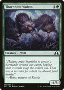 Thornhide Wolves [Shadows over Innistrad] Foil