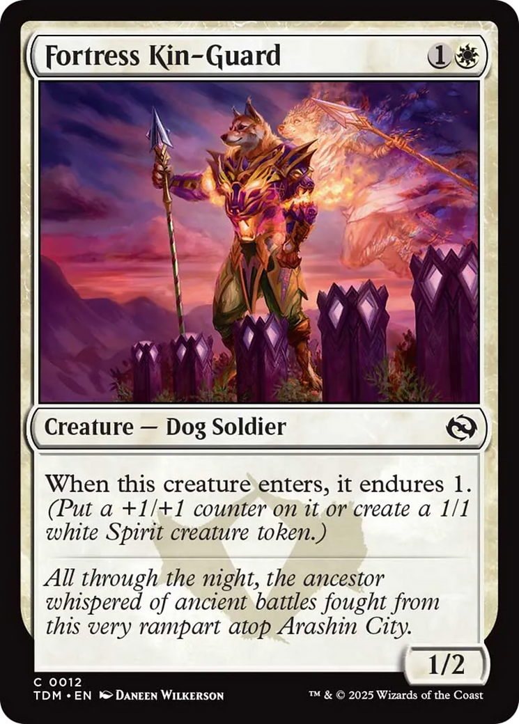 Fortress Kin-Guard [Tarkir: Dragonstorm] Foil
