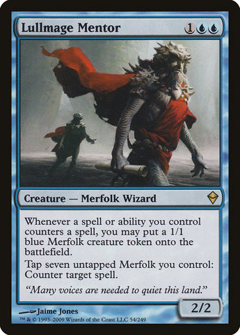 Lullmage Mentor [Zendikar] Foil
