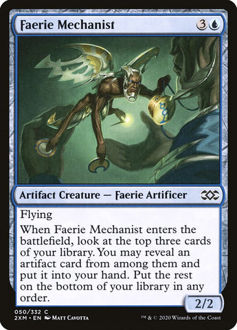 Faerie Mechanist [Double Masters] Foil