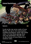 United Battlefront (Borderless) [Tarkir: Dragonstorm] Foil