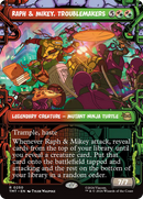 Raph & Mikey, Troublemakers (Showcase) [Teenage Mutant Ninja Turtles] Foil
