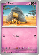 Abra (063/165) [Scarlet & Violet 151] Reverse Holofoil
