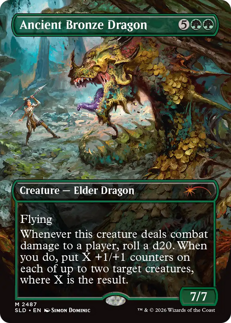 Ancient Bronze Dragon [Secret Lair Drop Series] Foil