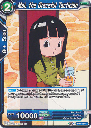 Mai, the Graceful Tactician (DB1-037) [Dragon Brawl] Parallel Foil
