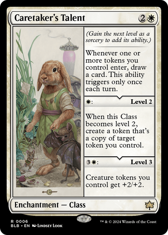 Caretaker's Talent [Bloomburrow] Foil