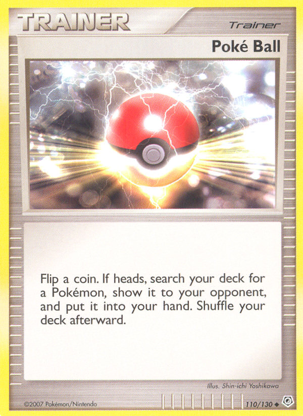 Poke Ball (110/130) [Diamond & Pearl: Base Set] Reverse Holofoil