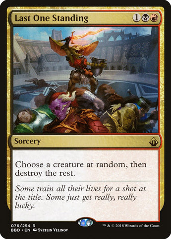 Last One Standing [Battlebond] Foil