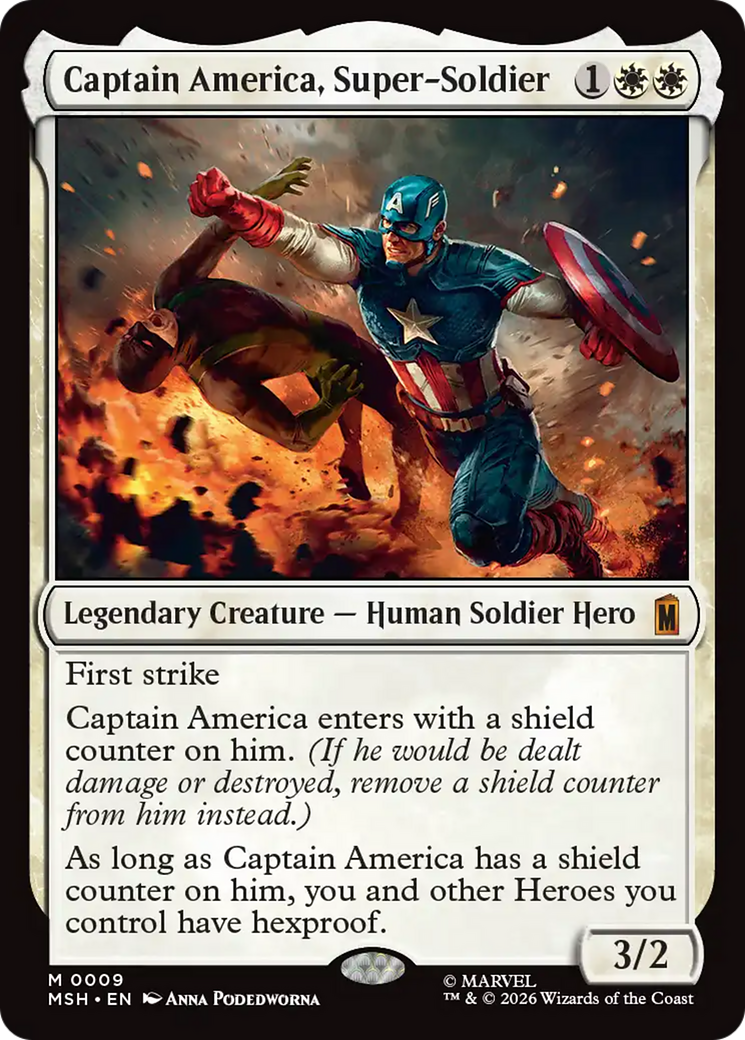 Captain America, Super-Soldier [Marvel Super Heroes] Foil