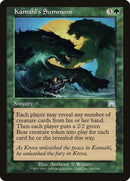 Kamahl's Summons [Onslaught] Foil