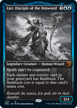 Lier, Disciple of the Drowned [Innistrad: Double Feature] Foil