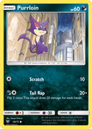 Purrloin (48/73) [Sun & Moon: Shining Legends] Reverse Holofoil
