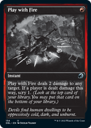 Play with Fire [Innistrad: Double Feature] Foil