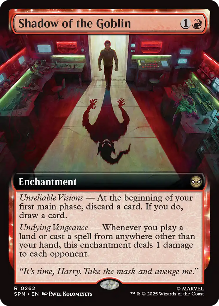 Shadow of the Goblin (Extended Art) [Marvel's Spider-Man] Foil