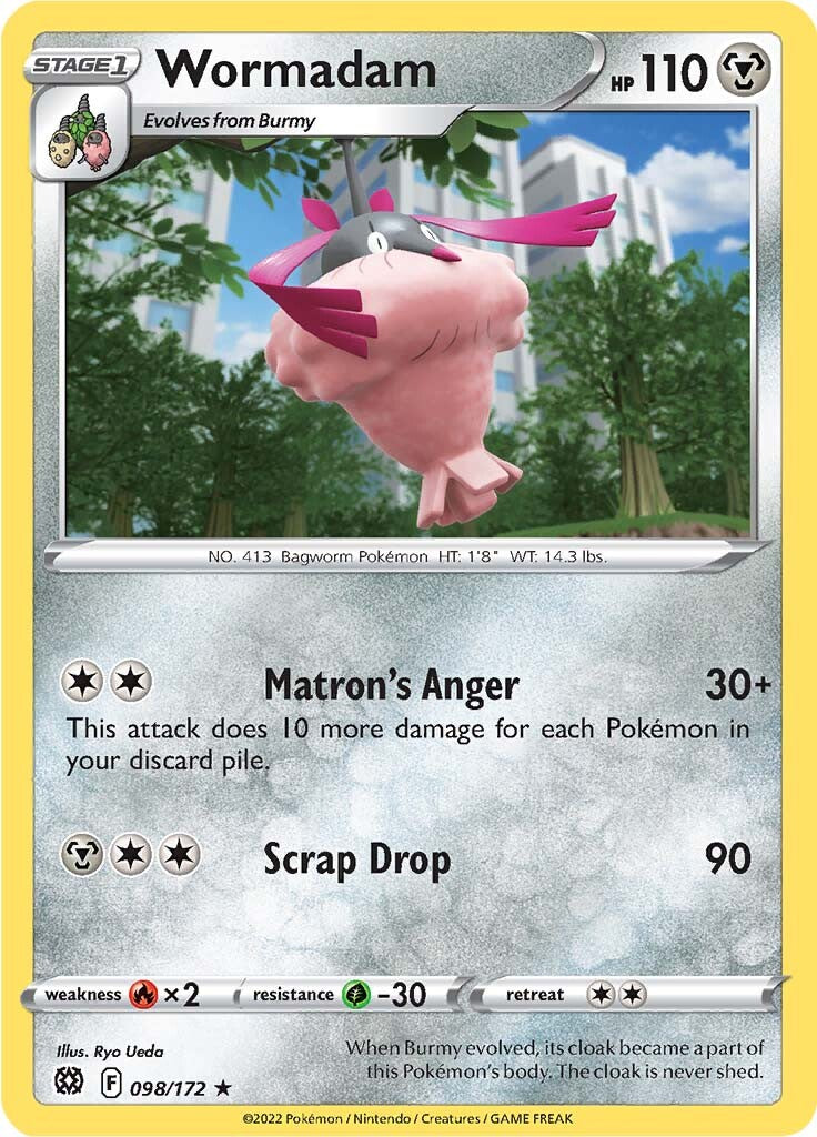 Wormadam (098/172) [Sword & Shield: Brilliant Stars] Reverse Holofoil
