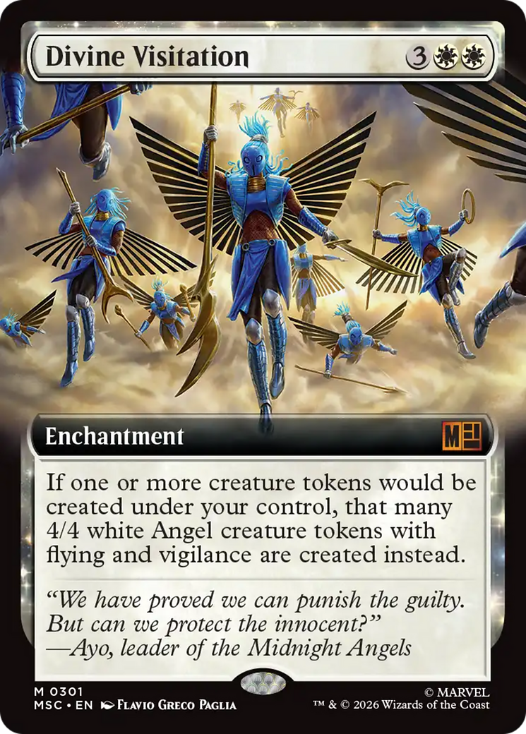 Divine Visitation (Extended Art) [Marvel Super Heroes Commander] Foil