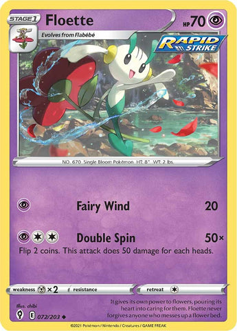 Floette (072/203) [Sword & Shield: Evolving Skies] Reverse Holofoil