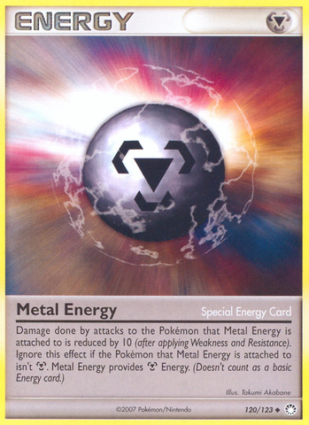 Metal Energy (120/123) [Diamond & Pearl: Mysterious Treasures] Reverse Holofoil