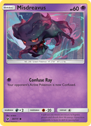 Misdreavus (39/111) [Sun & Moon: Crimson Invasion] Reverse Holofoil