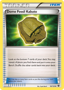 Dome Fossil Kabuto (96/124) [XY: Fates Collide] Reverse Holofoil