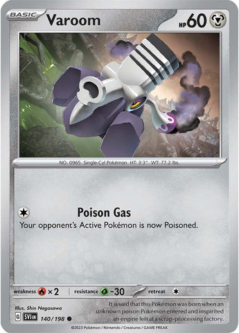 Varoom (140/198) [Scarlet & Violet: Base Set] Reverse Holofoil