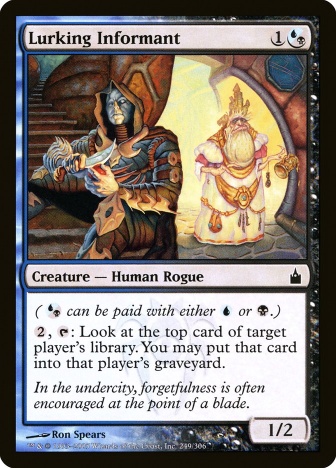 Lurking Informant [Ravnica: City of Guilds] Foil