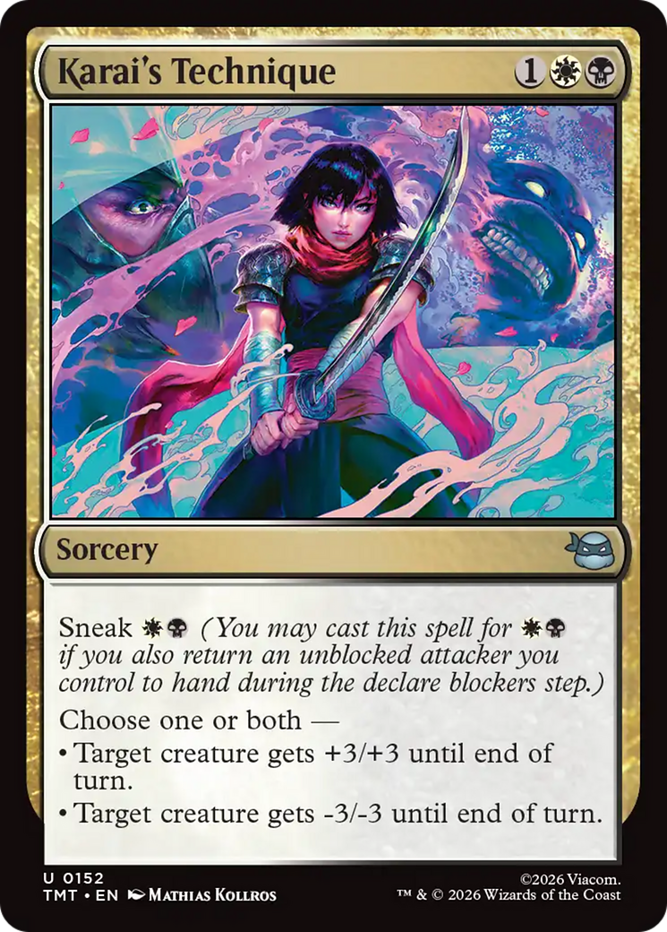 Karai's Technique [Teenage Mutant Ninja Turtles] Foil