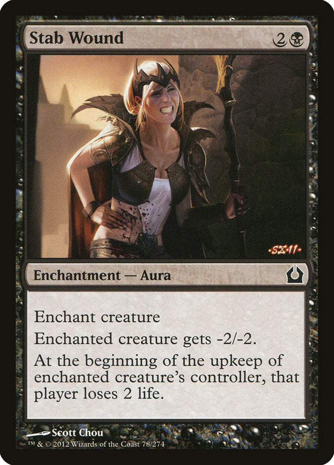 Stab Wound [Return to Ravnica] Foil
