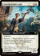 Informed Inkwright (Extended Art) [Secrets of Strixhaven] Foil