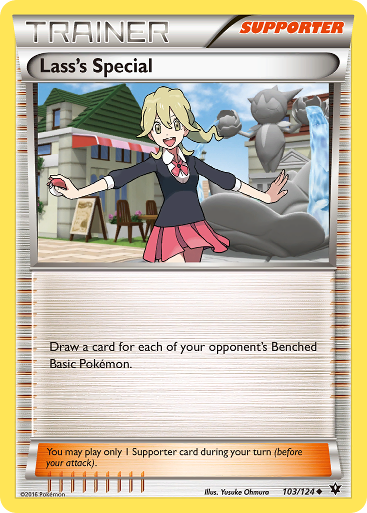 Lass's Special (103/124) [XY: Fates Collide] Reverse Holofoil