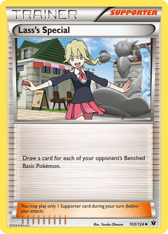 Lass's Special (103/124) [XY: Fates Collide] Reverse Holofoil