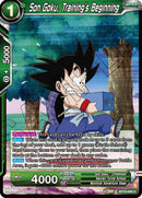 Son Goku, Training's Beginning (BT18-066) [Dawn of the Z-Legends] Parallel Foil
