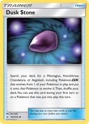 Dusk Stone (167/214) [Sun & Moon: Unbroken Bonds] Reverse Holofoil