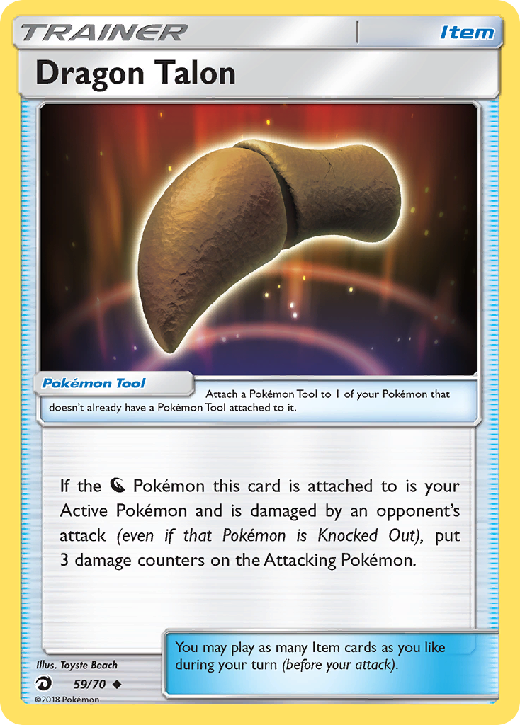 Dragon Talon (59/70) [Sun & Moon: Dragon Majesty] Reverse Holofoil