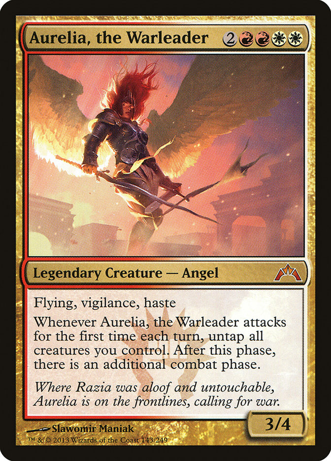 Aurelia, the Warleader [Gatecrash] Foil