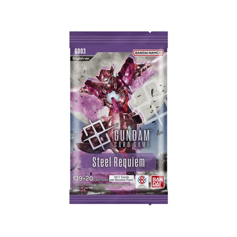 Gundam TCG - Steel Requiem GD03 - Booster Pack