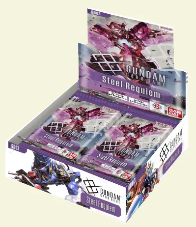 Gundam TCG - Steel Requiem GD03 - Booster Box
