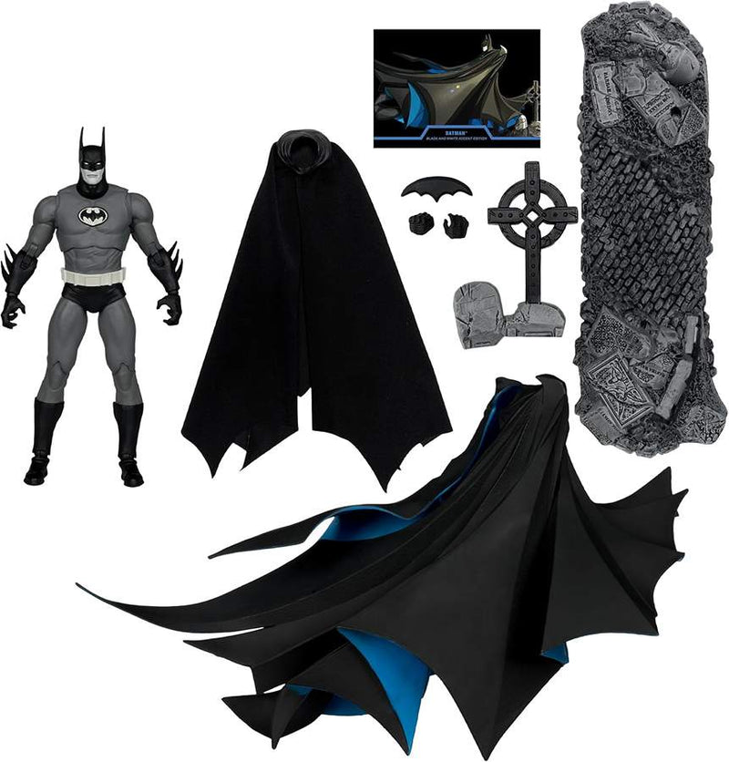 DC Multiverse Batman Year 2 (B&W With Accent) Gold Label