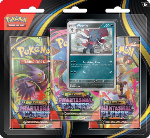 Phantasmal Flames - 3 Pack Blister (Sneasel)