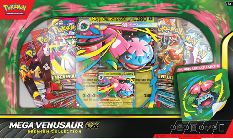 Mega Venusaur EX Premium Collection Box