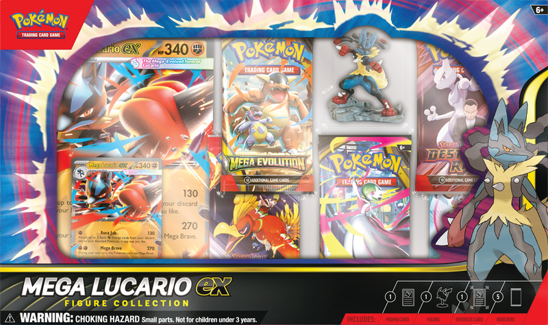 Mega Lucario EX Figure Collection