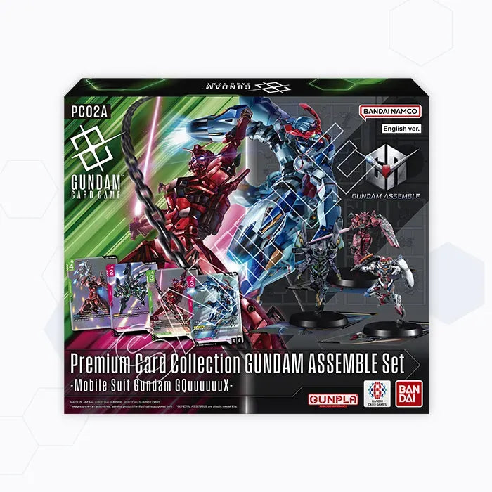 GUNDAM CG - PREMIUM CARD COLLECTION ASSEMBLE SET - GQUUUUUUX