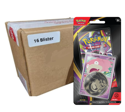 (Pre-Order) Mega Evolution: Pitch Black - Single Pack Blister [Slowpoke] - Case of 16