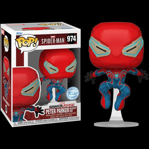 Funko POP! Spider-man Peter Parker Velocity Suit 974