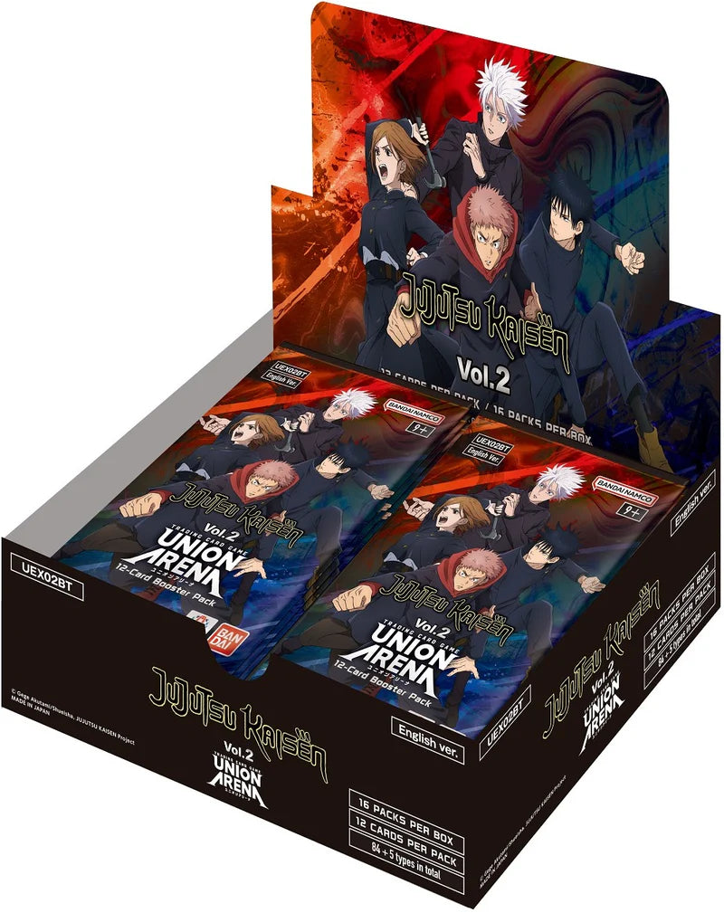 UNION ARENA JUJUTSU KAISEN VOL.2 BOOSTER BOX