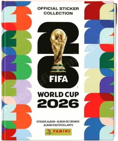 PANINI WORLD CUP SOCCER 2026 STICKER ALBUM HARD COVER