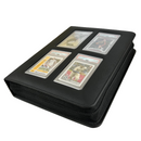 Evo Retro - Premium Card Slab Binder with Window - Black